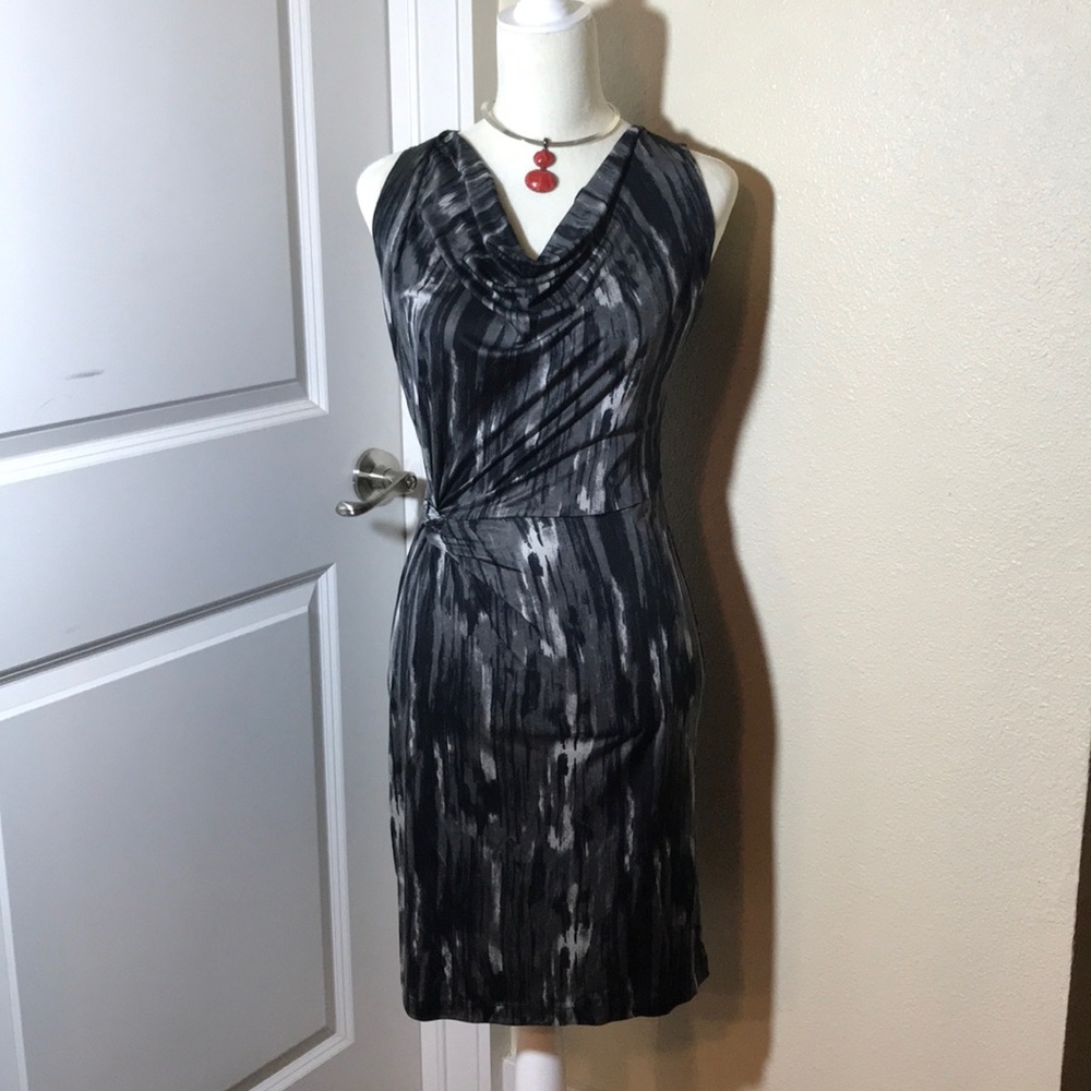 Banana republic silk blend dress